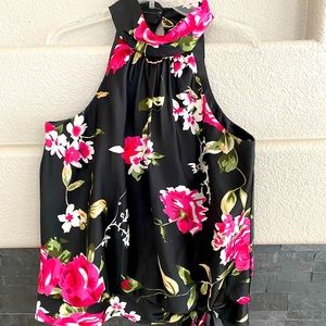 Alex Evenings Off Shoulder Sleeveless Blouse